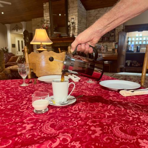 Bebidas en Bed and Breakfast on White Rock Creek