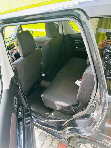 an open trunk of a car with the door open at Rent a car sri lanka in Kaduwela