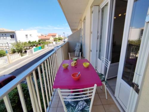 T3 confortable avec terrasse et parking à 100m de la plage, pour 6 personnes à Narbonne-Plage - FR-1-795-64