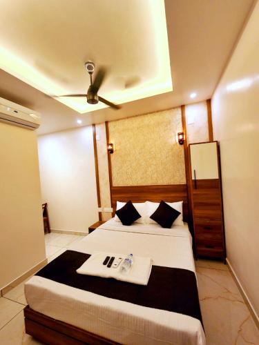 Cama o camas de una habitación en Apsara Residency