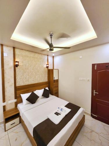 Cama o camas de una habitación en Apsara Residency