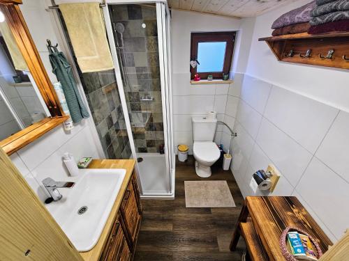 Ένα μπάνιο στο MK Apartment Karpaty