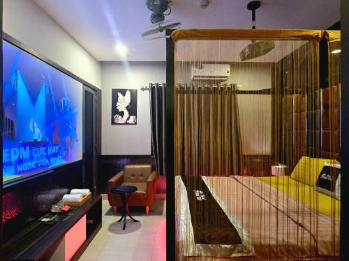 TV/trung tâm giải trí tại Kha Thy Hotel