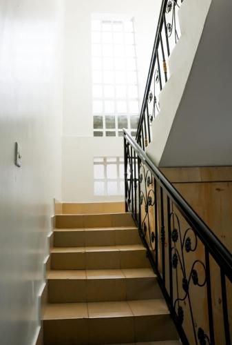 a stairway with a set of stairs in a building at Shalom Haven in Naivasha