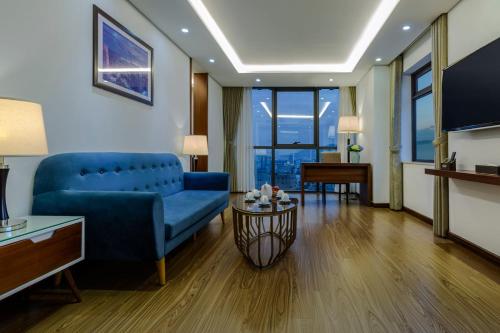 Posezení v ubytování Na Hotel