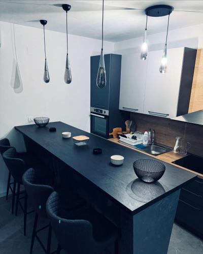 Dapur atau dapur kecil di Vila AS Krimovica