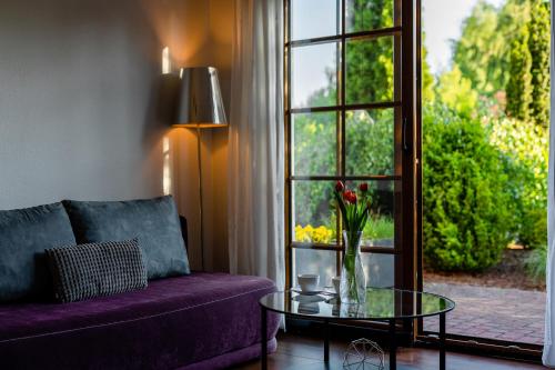 Χώρος καθιστικού στο APARTAMENTY ISKRA