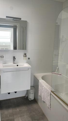 Koupelna v ubytování City Flat gegenüber Kurhaus, Zentrum Freudenstadt