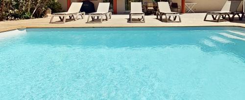 Villas CALA CORSA 4 Chambres Piscine privée chauffée - Internet Fibre - Entièrement Climatisée à Lecci de Porto-Vecchio Cala Rossa