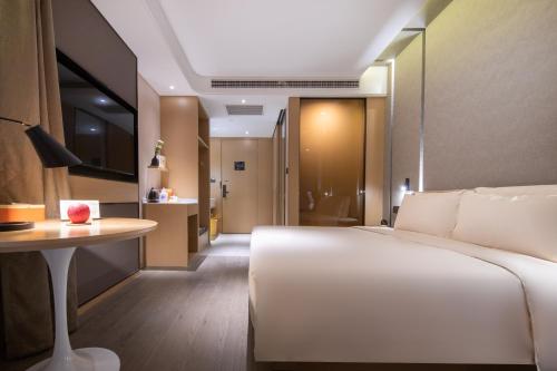 Ruang duduk di Atour Hotel Chengdu High-tech Tianfu 2nd Street