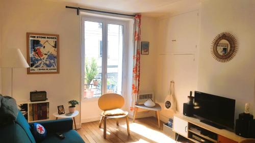 2 pièces à Montmatre