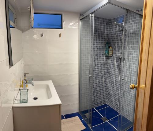 Koupelna v ubytování Casa do Mar