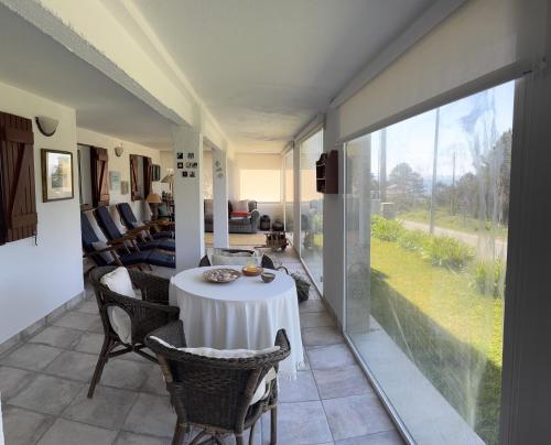 Posezení v ubytování Casa do Mar