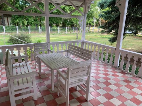 Zahrada ubytování Platan Apartman