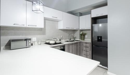 Η κουζίνα ή μικρή κουζίνα στο Green Paradise