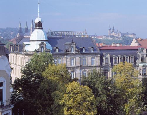 Nespecifikovaný výhled na destinaci Bamberg nebo výhled na město při pohledu z hotelu