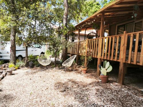 Mobil home privé prestige \" Le Rêve d'été\"