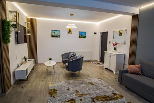 Χώρος καθιστικού στο Apartament Domus Regis