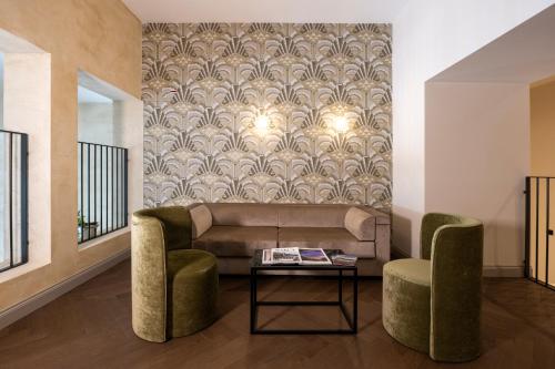Porta Altinia Suitesにあるシーティングエリア