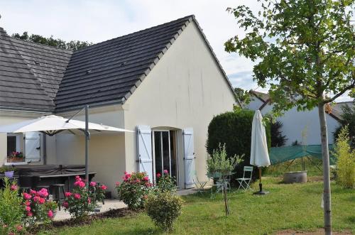 Κήπος έξω από το Gîte de beaujours