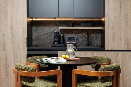 Kuchyň nebo kuchyňský kout v ubytování The Moon - Poiana Brasov