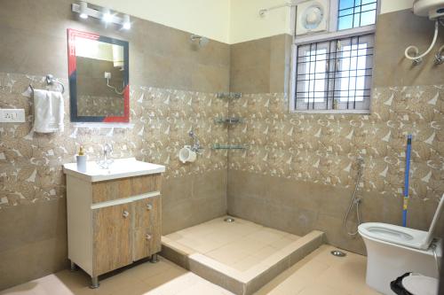 Phòng tắm tại Ekaa Villa