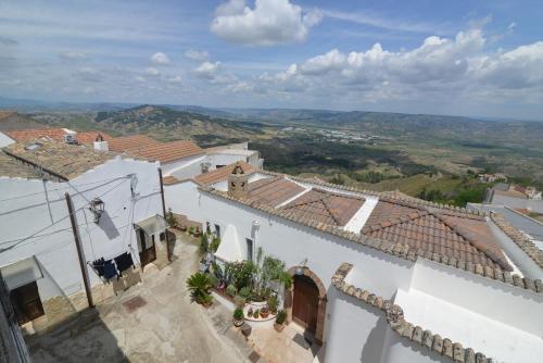 a view from the roof of a white building at Basilicata Host to Host-Casa Eleonora in Pisticci