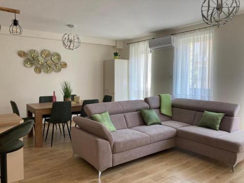 Χώρος καθιστικού στο Noemi Apartman