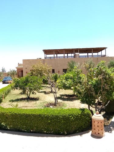 Jardín al aire libre en Riad Dar Chenguiti