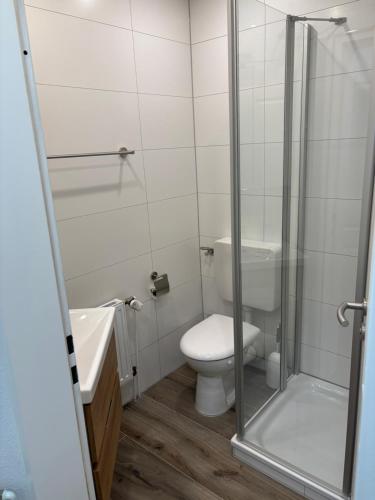 Bilik mandi di Gästehaus Seeburg