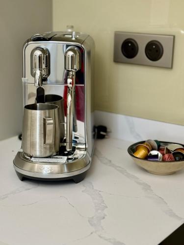 Kaffee-/Teezubehör in der Unterkunft Le Palais Aubernon