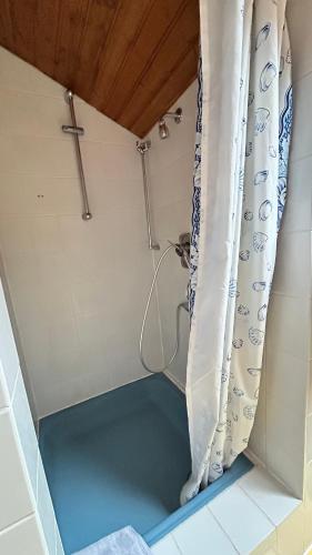 Koupelna v ubytování Monteurwohnung Vicy mit Gartenblick
