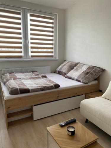 Khu vực ghế ngồi tại Sky apartment in the center Kosice