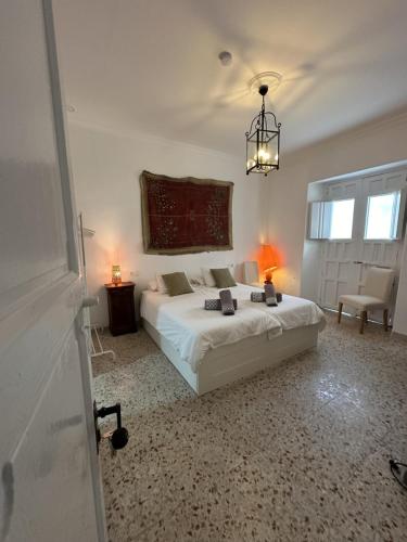 Postel nebo postele na pokoji v ubytování Habitacion poleo