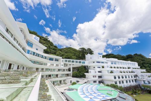 Το κτήριο όπου στεγάζεται  το ryokan