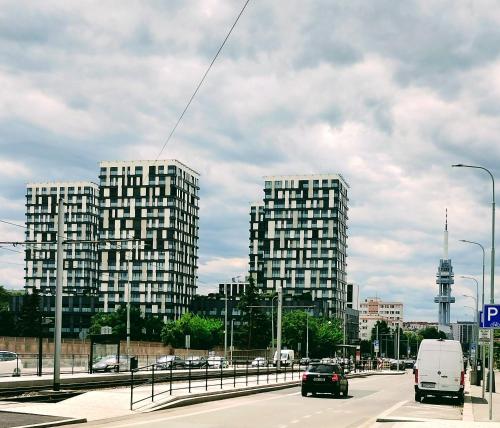 Modern apartment with parking