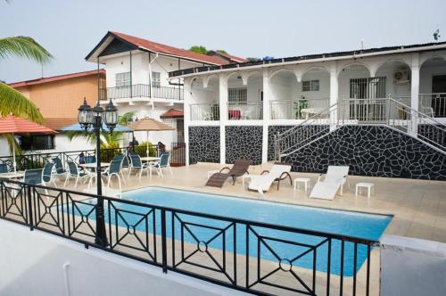 Bazén v ubytování Hotel Barmoi nebo v jeho okolí