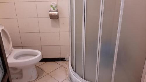 Koupelna v ubytování Kk Hotel