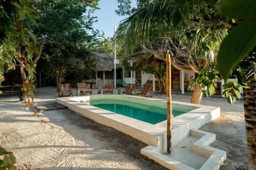 Bazén v ubytování Casa Cuyo Hotel nebo v jeho okolí