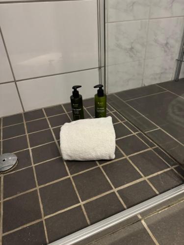 Koupelna v ubytování Sonnige Apartament Am Strand Nähe