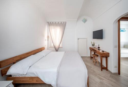 Кровать или кровати в номере alle Stelle b&b