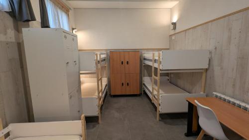 Postel nebo postele na pokoji v ubytování Calm Stay