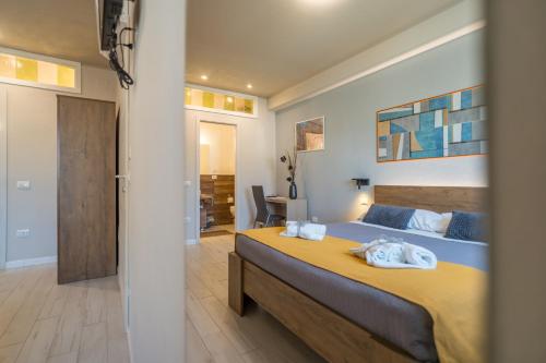 Postel nebo postele na pokoji v ubytování B&B DaBi