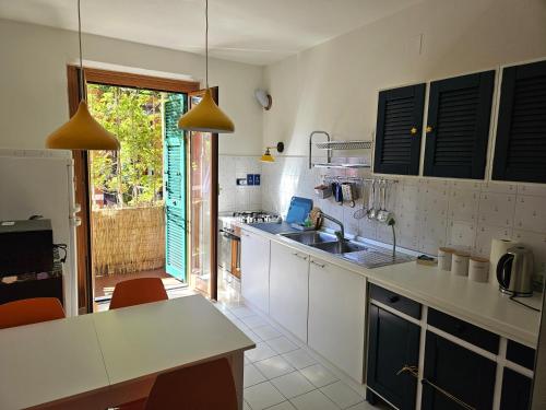 Dapur atau dapur kecil di La Casetta di Gian