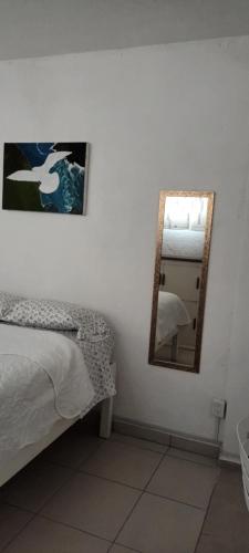 Postel nebo postele na pokoji v ubytování LOFt TEPOZTLAN MORELOS