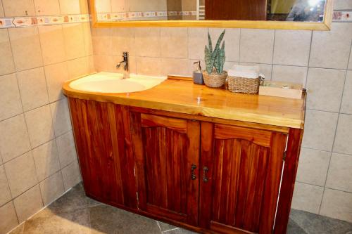 Koupelna v ubytování Apartamento para 4 en Pucón