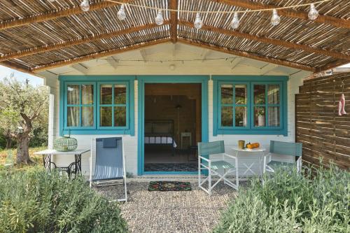 Κήπος έξω από το Eudaimonia Wooden Suites Nafplio Kandia