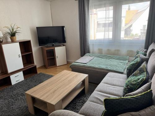 Μια τηλεόραση ή/και κέντρο ψυχαγωγίας στο 3 Zimmer Wohnung