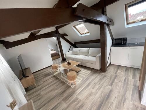 Posezení v ubytování coccon 7