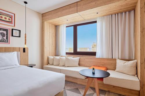 Voodi või voodid majutusasutuse Hyatt Centric Cairo West toas